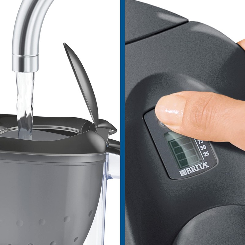 BRITA 1029656 Marella Water Filter, Compatible with MAXTRA+ Cartridges, Water
