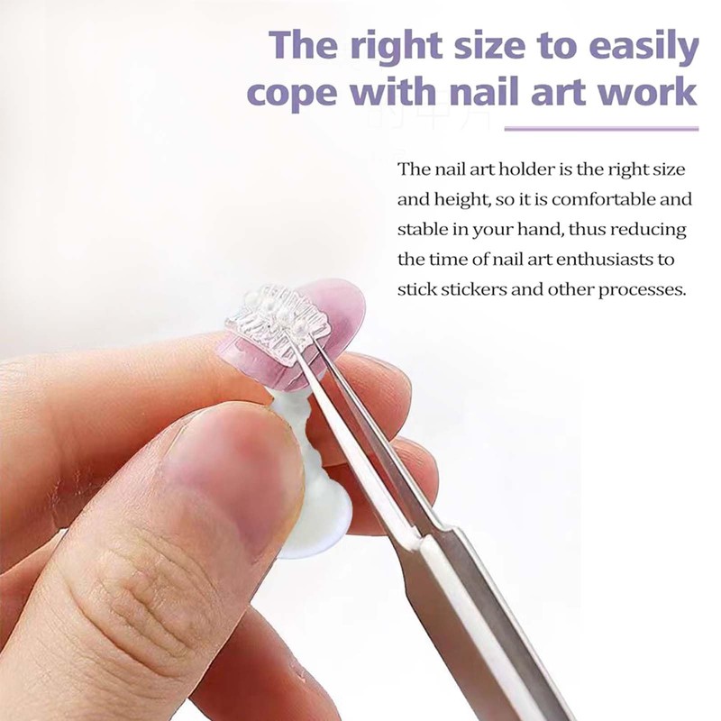 TICKLELY Nail Design Set - Premium Practice Hand for Gel
