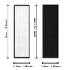 NKA 2-Pack T500 Air Purifier Filter Replacement - Compatible with