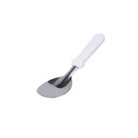 Thunder Group SLTHCS001 Ice Cream Scooper, Total Length 10 inches (25.4 cm), Ice Scoop, Stainless Steel, White