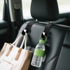 Qwrqwr 2PCS Car Seat Back Organizer Hooks Auto Headrest Hangers
