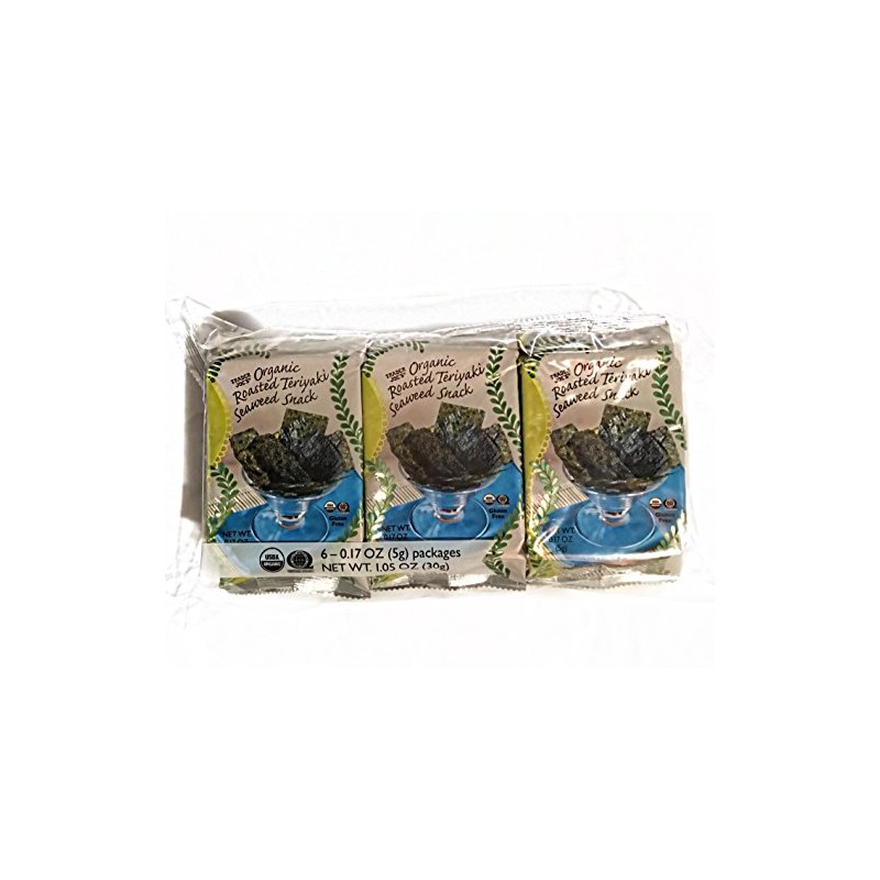 Trader Joe's organic roasted teriyaki seaweed