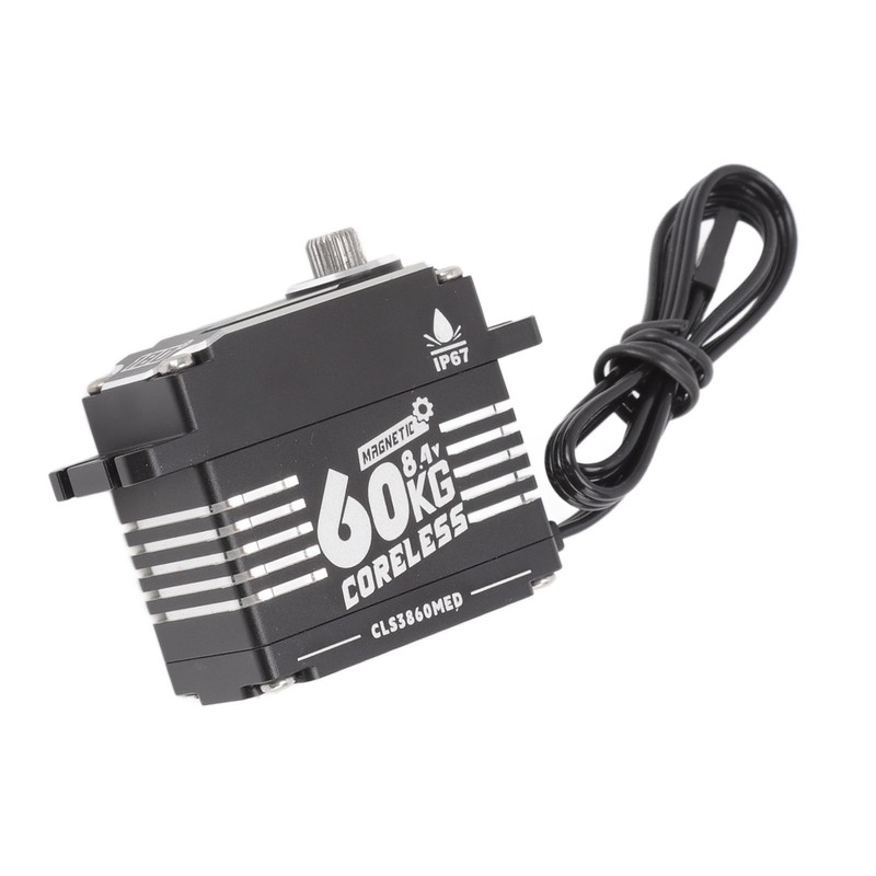 FLASH HOBBY RC Gear Servo 60KG Coreless Motor Super Torque