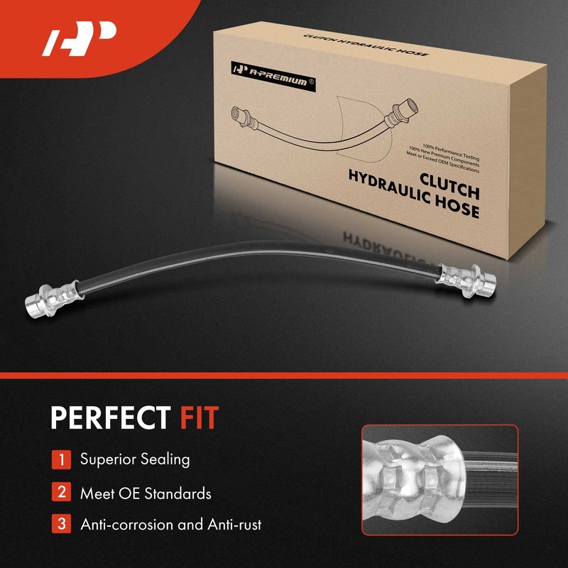 A-Premium Clutch Hydraulic Hose Line Compatible with Honda Civic 2001