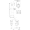 Kakudai 7986-200 Different Diameter Flex Pipe, 0.8 x 0.5 inches (20 x 13 mm)