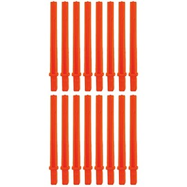 ML-Train Stakes 72.5 mm Pack of 16 - Suitable for Many Flat Cars - Garden Track G Accessories (Orange)