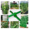S.fields.inc Post Clips, Attracting Clips, 50 Pieces, Orthogonal Joints, Gardening,
