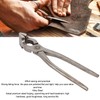 Leather Press Pliers Alloy Steel DIY Leather Craft Flatten Pliers
