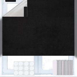 TOMVAES Portable Travel Blackout Blind,Blackout Curtains,Easy to Set Up and Take Down,Fits Any Window Size & Shape for Baby Nursery Kids Bedroom Temporary Portable Travel,150x300cm