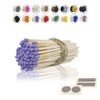 3” Inch Long Wooden Refill Matchsticks with Strike Stickers -