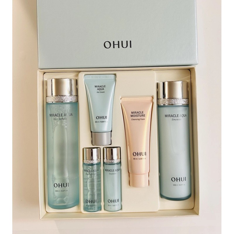 OHUI Miracle Aqua Special Set - Anti aging Wrinkle Moisture