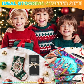 nsxsu Stocking Stuffers Art Supplies, 8 Rainbow Colored Pencils for Adults Kids, Teen Girl Gifts Trendy Stuff, Multicolored Cool Fun Pencil for Drawing Painting Sketch, School Supplies Party Favor