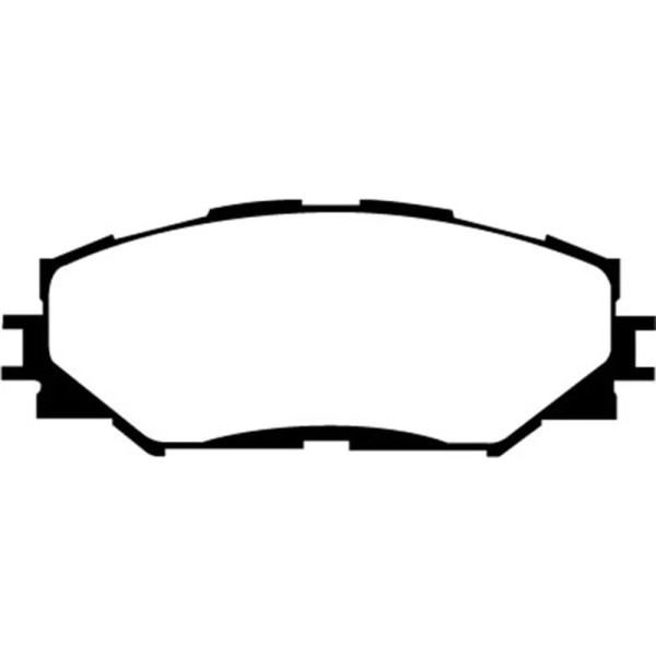 EBC 10-12 fits Lexus HS250h 2.4 Hybrid Redstuff Front Brake