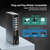12 Port Gigabit PoE Switch Unmanaged with 8 Port IEEE802.3af/at