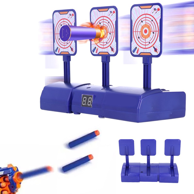 Electric Shooting Target Auto Reset Electronic Scoring Target Sound Light