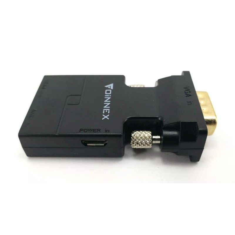 Foinnex VGA To HDMI Adapter Converter With Audio, Convert VGA