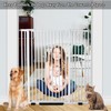 59 inch Extra Tall Cat Pet Gate Baby Gate Adjustable