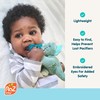 RaZbaby RaZbuddy JollyPop Pacifier Holder w/ Removable Baby Pacifier -