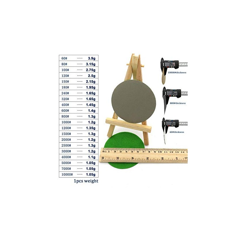 POWERTOOL Sanding Disc, 75mm 3 Inch Wet or Dry Sandpaper