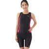 Fila 3132026 Women's Full Zip Tankini Top and Bottom Set,
