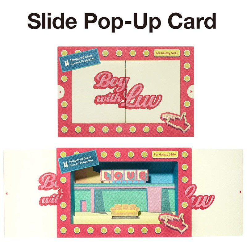 Big Hit Entertainment BTS Galaxy S20+ Tempered Glass Screen Protector