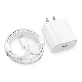 Eco R. 2 Set Combo Cargador Celular Carga Rápida Cubo Cable Mayoreo