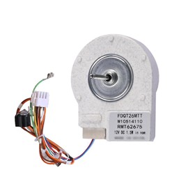 Magimaker Refrigerator Evaporator Fan Motor Assembly WPW10514110 W10514110 Compatible with Whirlpool Kenmore KitchenAid Maytag IKEA Jenn-Air Refrigerator Replace W10466226 W10561029 2684741 PS4704817