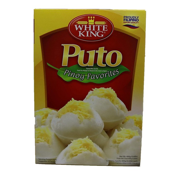 White King - Classic Puto - Steamed White Cake Mix (Net Wt. 400g)