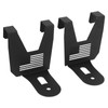 2pcs Cooler Mounting Brackets Black Iron Replacement for Polaris RZR
