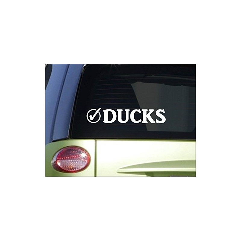 EZ-STIK Ducks CheckI041 8" Sticker Decal camo Duck Hunter Hunting