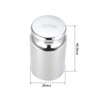 sourcing map Calibration Weight 200g M1 Precision Chrome Plated Steel