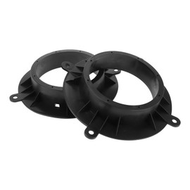 Partuto Lautsprecher-Abstandshalter Ring Hochtöner Lautsprecher-Abstandshalter Adapter Auto für Mazda Atenza 2014-2019 Vordertüren ABS Schwarz Wasserdicht