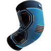 HYRS Rodillera Elástica Antideslizante Compresión Ejercicio Unisex Azul TCH