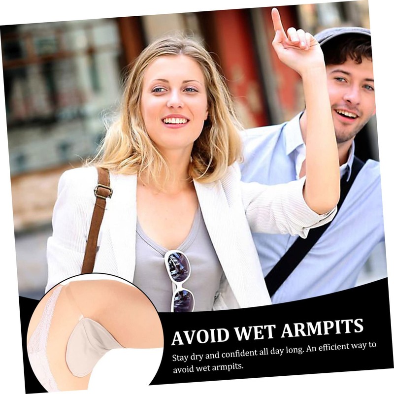 LALAFINA Armpit for Women Made of Cotton Tips Underarm Pads