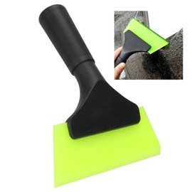 バリューコスモ 水切りガラスワイパー 洗車 窓掃除 水滴除去 霜取り 除氷 傷防止 フィルム貼り (グリーン)