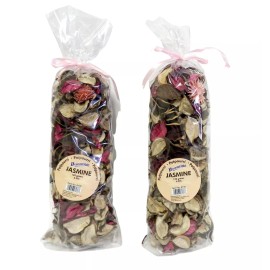 Dependable Potpourri Bowl Vase Filler Home Decor 2 Pack Fresh Jasmine Scent