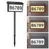 Quntis Solar House Numbers for Outside, Waterproof Address Numbers Sign