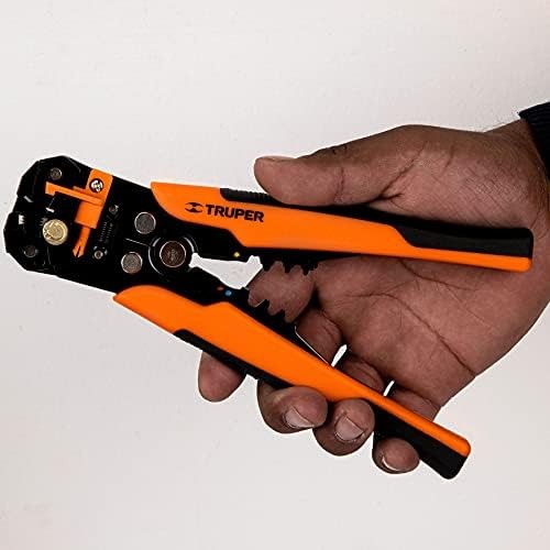 Truper PEC-AUT, Pinzas pelacables en acero, automática  PROVO-1, Probador de voltaje digital
