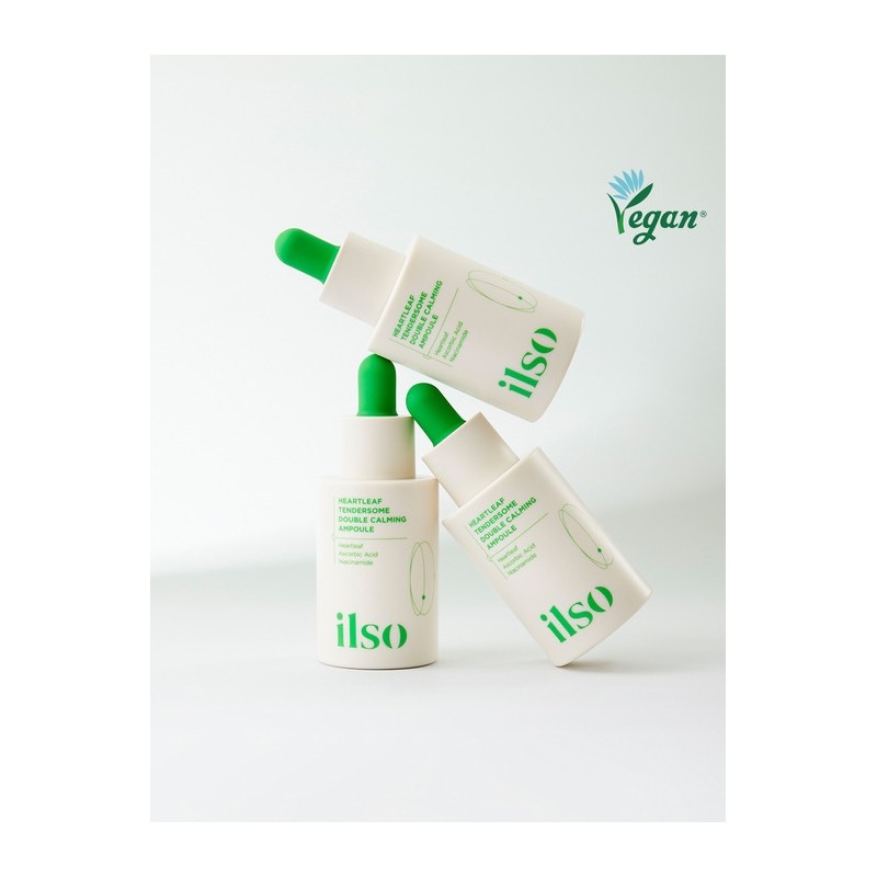 Ilsoh Houttuynia cordata tender jom double soothing ampoule 30ml /