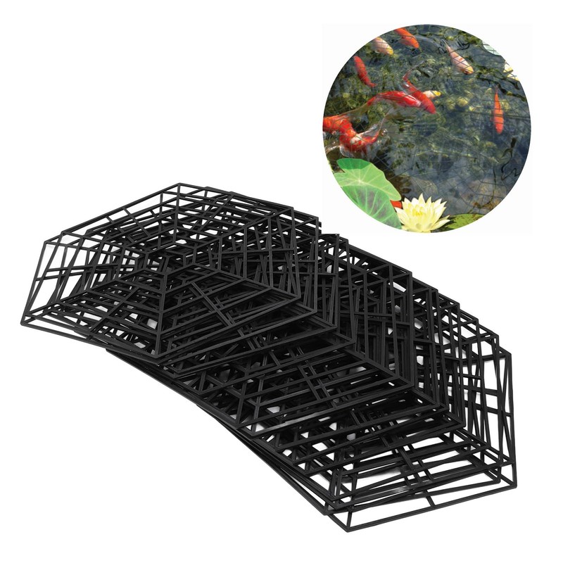20 Set Pond Fish Protector, 6 Angle Pond Guard Net