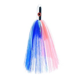 Billy Baits, Turbo Slammer Lure, Large 2.5 oz / 70.9 g, Chrome Head, Blue/Pink, Pearl/Crystal Flash, 8.25 in / 21.6 cm