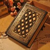 A5 Notepad Diary Notebook Embossed Design Retro PU Leather Sketchbook