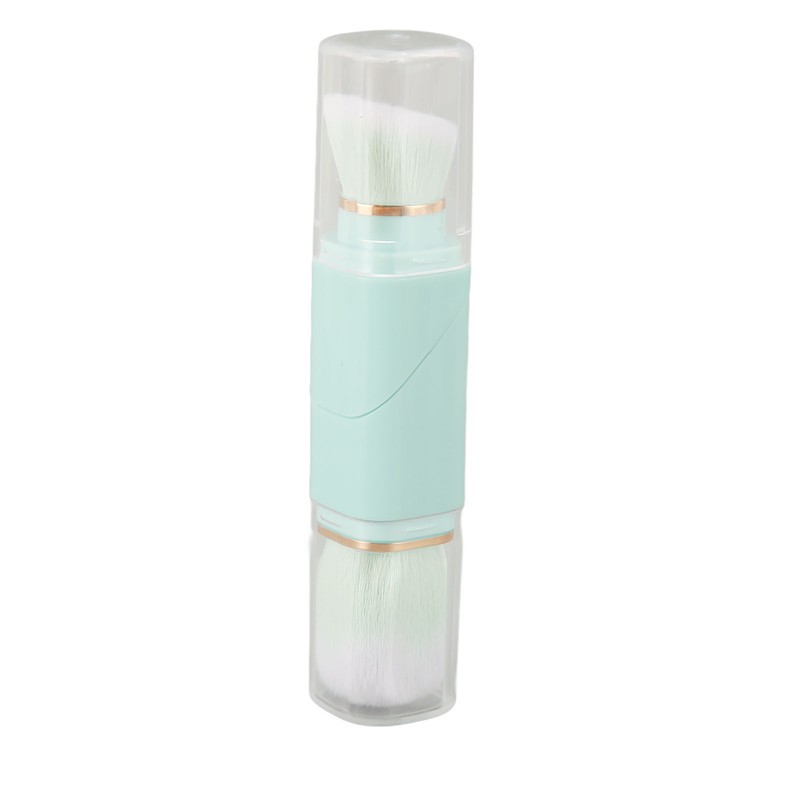 Capsule Makeup Brush Double Ended Telescopic Powder Brush Travel Size