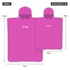 Lakeland Active Patterdale Hooded Changing Poncho Towel - Pink -