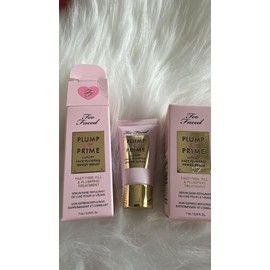 Too Faced Lot of 2 Too Faced Plump Prime Primer Serum 7 ml Each Total of 14ml L1