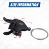 WEEROCK Bike Shifter Lever 18 Speeds 3X6 Thumb Gear Shift