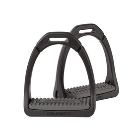 PFIFF Plastic Stirrup – Black, Full
