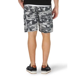 Lee Men's Extreme Motion Swope Cargo Short, Graphite Camo, 36