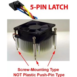 Dell Genuine Dell CPU Fan and Heatsink For Optiplex 790 SFF 9XJXY DW014 0DW014 09XJXY