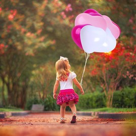 BinaryABC Heart Shaped Latex Balloons,Valentine's Day Engagement Wedding Party Decorations,10Inch,50Pcs(White Pink and Rose Red)